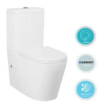 Alzano RImless Toilet Suite