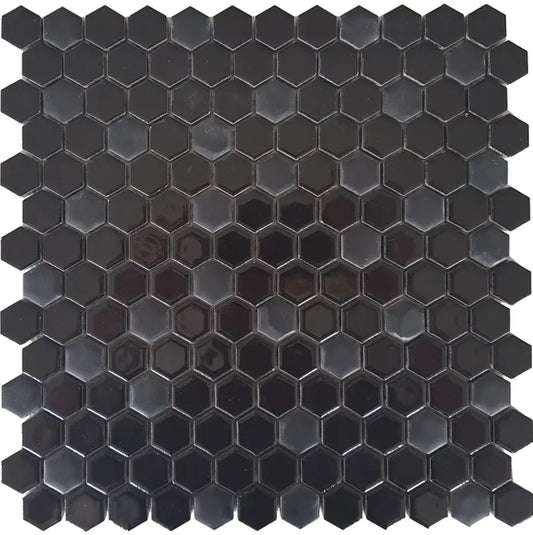 Roma Hexagon Black