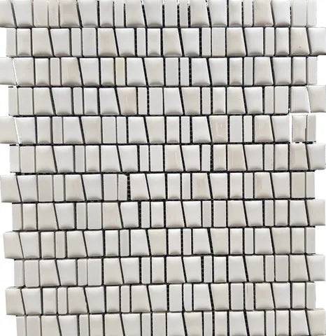 Roma Cobble Brick Mix White