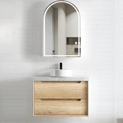 Natural Oak Byron Vanity - 750x460