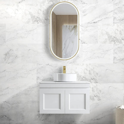 Hampton Matte White Mark II Vanity - 750x460