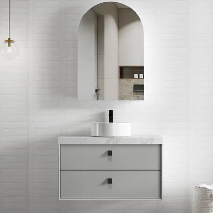 Light Grey Boston Vanity - 900x460