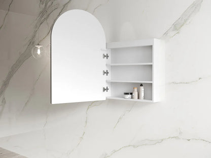 LED Archie White Shaving Cabinet - 900x600