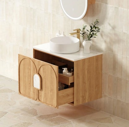 Laguna Natural American Oak Vanity - 750x460