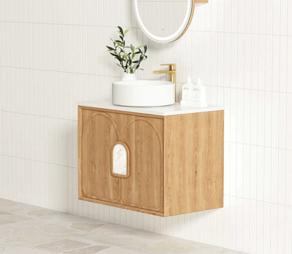 Laguna Natural American Oak Vanity - 750x460