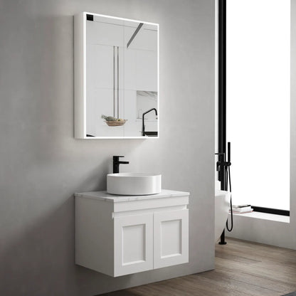 LED Moonlight Shaving Cabinet - 600x650