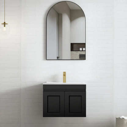 Hampton Matte Black Mark II Vanity - 600x460