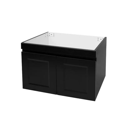 Hampton Matte Black Mark II Vanity - 600x460