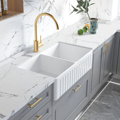 Boston Double Bowl Butler Sink - 860 x 460