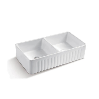 Boston Double Bowl Butler Sink - 860 x 460