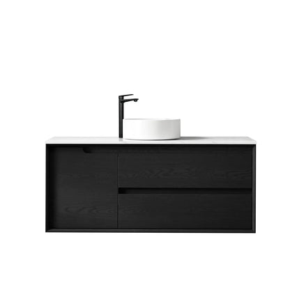 Black Oak Byron Single Bowl Vanity - 1200x460