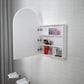 Archie White Shaving Cabinet - 900x600