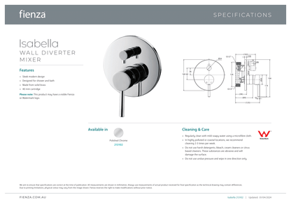 Isabella Wall Mixer