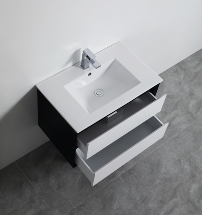 Petra Series - Colour PVC Wall Hung Vanity (SB) - 900x460x520