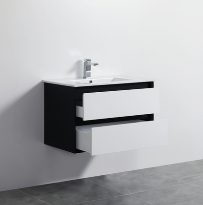 Petra Series - Colour PVC Wall Hung Vanity (SB) - 900x460x520