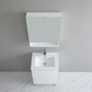 Riva Series - PVC Free Standing Vanity (SB) - 600mm