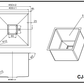 Single Deep Bowl Sink - 450 x 450