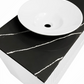 Noosa Matte White Wave Board Vanity - 1200x550